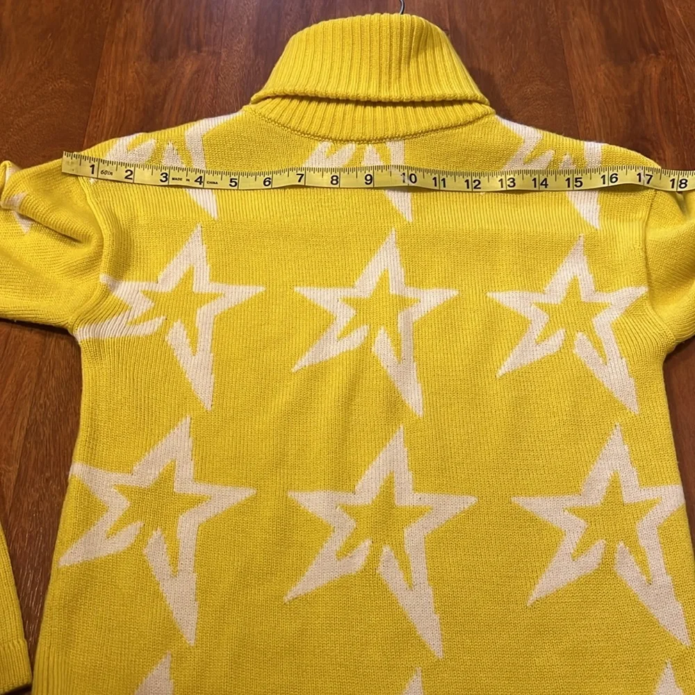 Perfect Moment Turtle Neck Extra Fine Merino Wool Star Logo Top - Picture 8 of 9